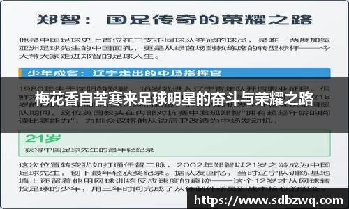 梅花香自苦寒来足球明星的奋斗与荣耀之路